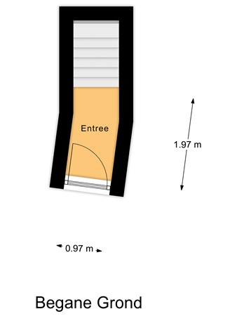 Floorplan - Hoekwaterstraat 52, 2274 PZ Voorburg