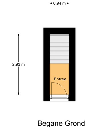 Floorplan - Frans Halsstraat 24, 2525 VZ Den Haag