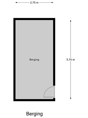 Floorplan - Veenendaalkade 535, 2547 AN Den Haag