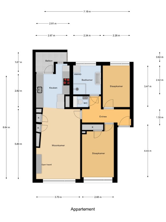 mediumsize floorplan