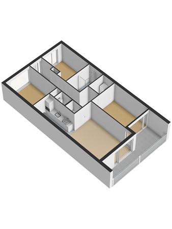 Floorplan - Dedemsvaartweg 580, 2545 AS Den Haag