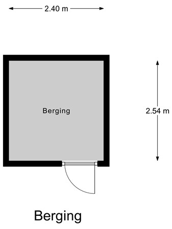 Floorplan - Van Dijckstraat 102, 2526 SG Den Haag