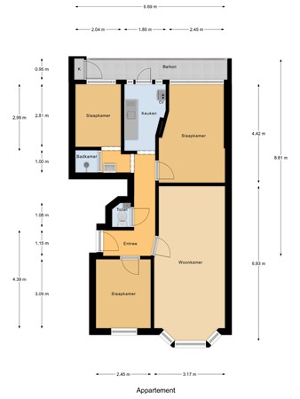 Medium property photo - Hoenderloostraat 13, 2573 RJ Den Haag