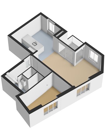 Floorplan - Parallelweg 354, 2525 NR Den Haag