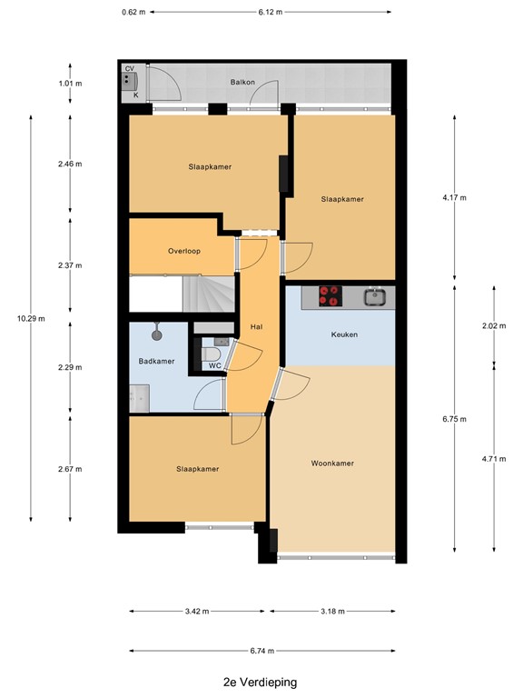 mediumsize floorplan