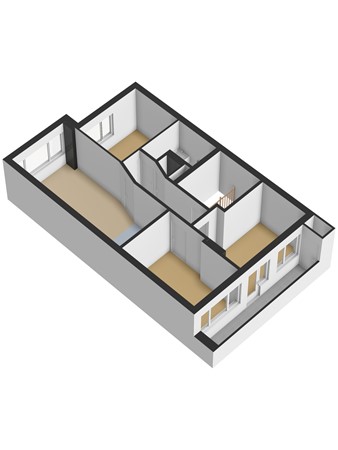 Floorplan - Velpsestraat 81, 2573 SE Den Haag