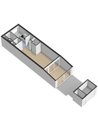 Floorplan - Zwaardvegersgaarde 10, 2542 TE Den Haag