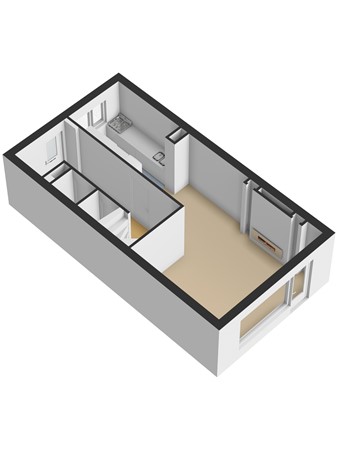 Floorplan - Reitzstraat 285, 2571 RP Den Haag