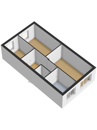 Floorplan - Vinkensteynstraat 69, 2562 TM Den Haag
