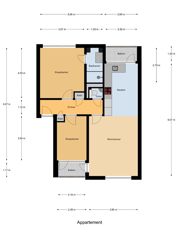 mediumsize floorplan