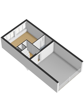 Floorplan - Ferdinand Bolstraat 113, 2525 XL Den Haag