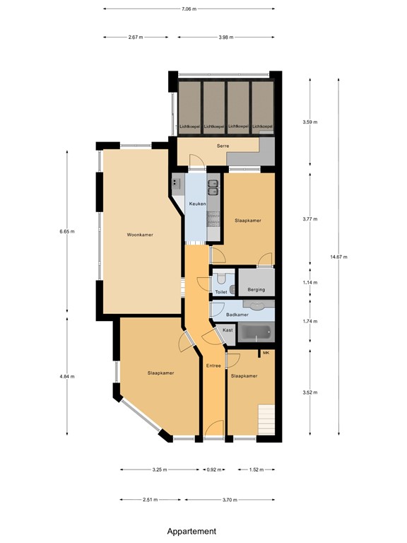 mediumsize floorplan