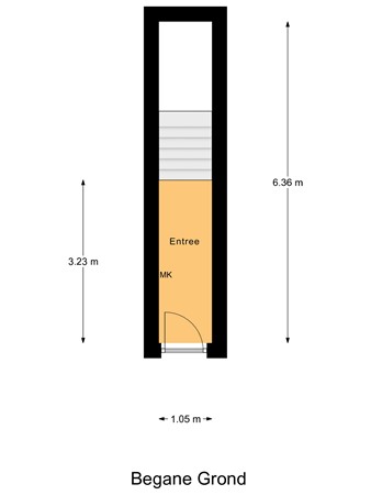 Floorplan - Groenteweg 85, 2525 JW Den Haag