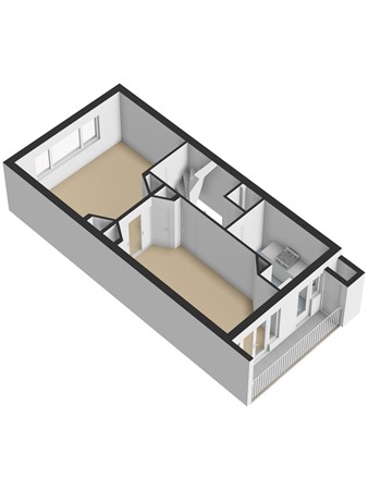 Floorplan - Groenteweg 85, 2525 JW Den Haag