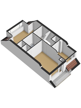 Floorplan - Groenteweg 85, 2525 JW Den Haag