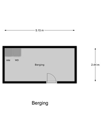 Floorplan - Ferdinand Bolstraat 113, 2525 XL Den Haag