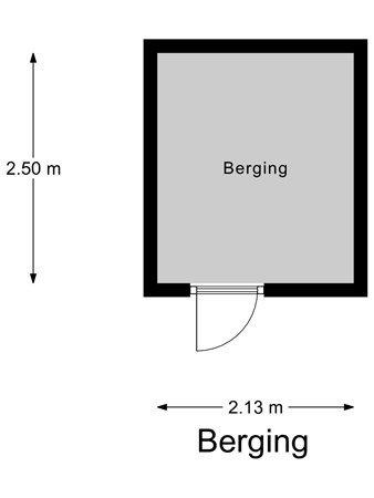 Floorplan - Van Vlotenstraat 16, 2523 JC Den Haag