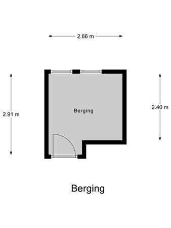 Floorplan - Beresteinlaan 475, 2542 JM Den Haag