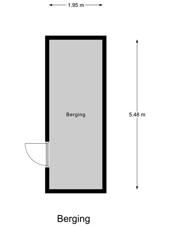Floorplan - Laan van Wateringse Veld 1055, 2548 BS Den Haag