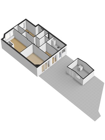 Floorplan - Escamplaan 238, 2547 GN Den Haag