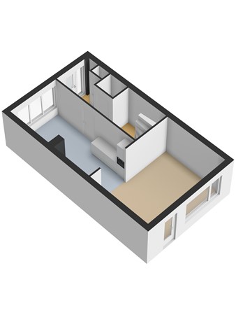 Floorplan - New Yorksingel 15, 2548 HV Den Haag