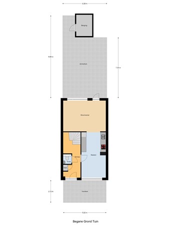 Floorplan - New Yorksingel 15, 2548 HV Den Haag