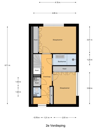 Floorplan - Niek Engelschmanpark 56, 2525 WZ Den Haag