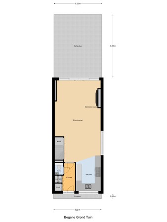 Floorplan - Niek Engelschmanpark 56, 2525 WZ Den Haag