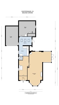 Floorplan - Oostersingel 35, 4101 GH Culemborg