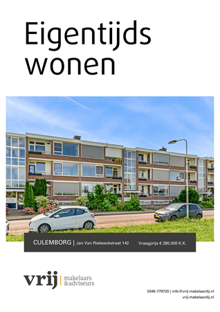 Brochure preview - Jan Van Riebeeckstraat 142, 4105 BE CULEMBORG (1)