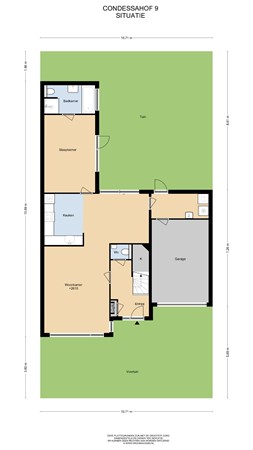 Floorplan - Condessahof 9, 4112 JJ Beusichem