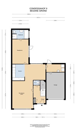 Floorplan - Condessahof 9, 4112 JJ Beusichem