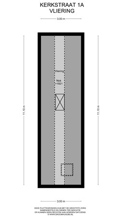 Floorplan - Kerkstraat 1A, 4115 RT Asch