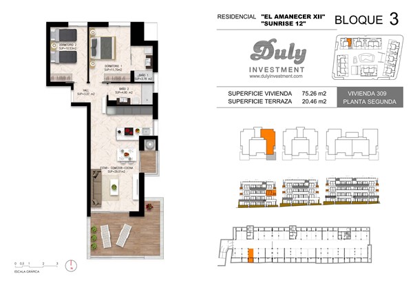 Calle Lagos de Covadonga 8, 03189 Orihuela - plattegrond_309.jpg