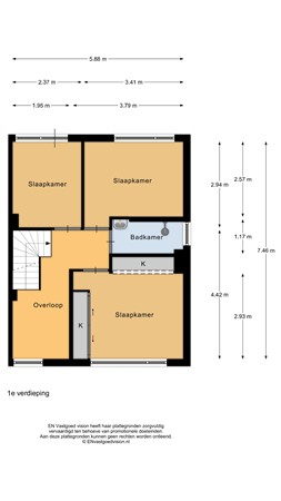 Plattegrond - Simon Gammerkade 13, 1544 VL Zaandijk - 156446184_simon_gammerkad_1e_verdieping_20240430_14c6c8.jpg