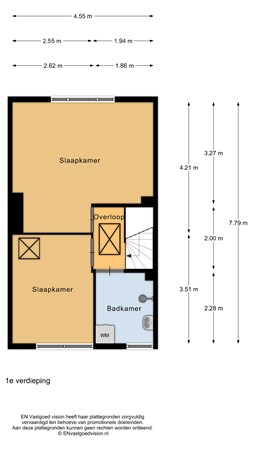 Plattegrond - De Ruijterstraat 4, 1813 TT Alkmaar - 157359354_de_ruijterstraa_1e_verdieping_20240517_791a84.jpg