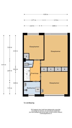 Plattegrond - Goesinnestraat 2, 1911 SJ Uitgeest - 158649915_goesinnestraat_1e_verdieping_20240612_931852.jpg