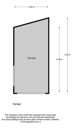 Plattegrond - Korte Cieweg 5, 1901 DT Castricum - 178473481_korte_cieweg_5_garage_20251027_2c58af.jpg