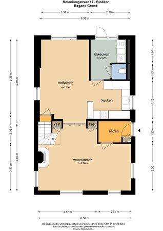 Kolenbergstraat 11, 1695 CA Blokker - Plattegrond begane grond.jpg