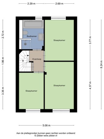 Geleenstraat 10, 6133 XL Sittard - 456090_2D_Eerste_Verdieping_Geleenstraat_10_Sittard_02.jpg