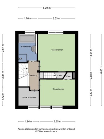 Tunnelstraat 3, 6135 BP Sittard - 450308_2D_Eerste_Verdieping_Tunnelstraat_3_Sittard_02.jpg