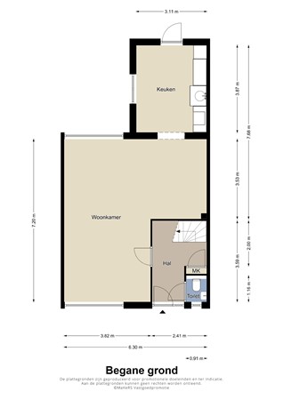 Grasbroekstraat 1, 6136 CB Sittard - 001-begane-grond.jpg