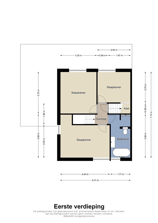 mediumsize floorplan