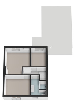 Burg De Witstraat 22, 6181 BW Elsloo - 2a Burg de Witstraat 22 Elsloo 1e Verdieping 3D.jpg