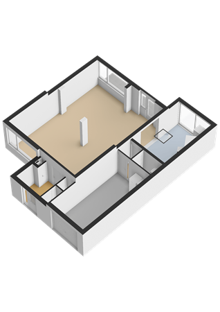 Corneliushof 29, 6114 JX Susteren - Begane grond - 3D.png