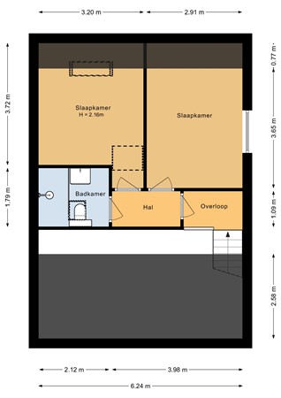 Corneliushof 29, 6114 JX Susteren - Eerste verdieping - 2D.jpg