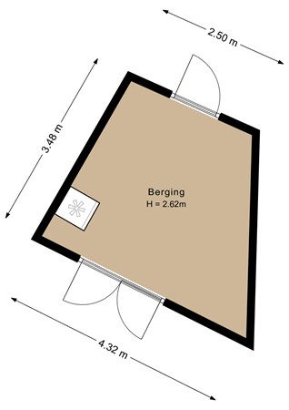 Corneliushof 29, 6114 JX Susteren - Berging - 2D.jpg