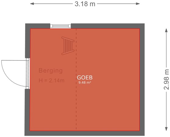 Middenstraat 3, 6413 BK Heerlen - Berging - markings.jpg