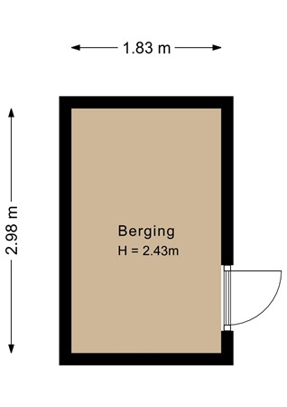 Marktstraat 54, 6114 HT Susteren - Berging - 2D.jpg