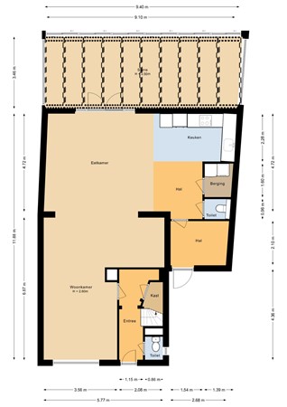 Rijdtstraat 75, 6114 AK Susteren - Begane grond - 2D.jpg